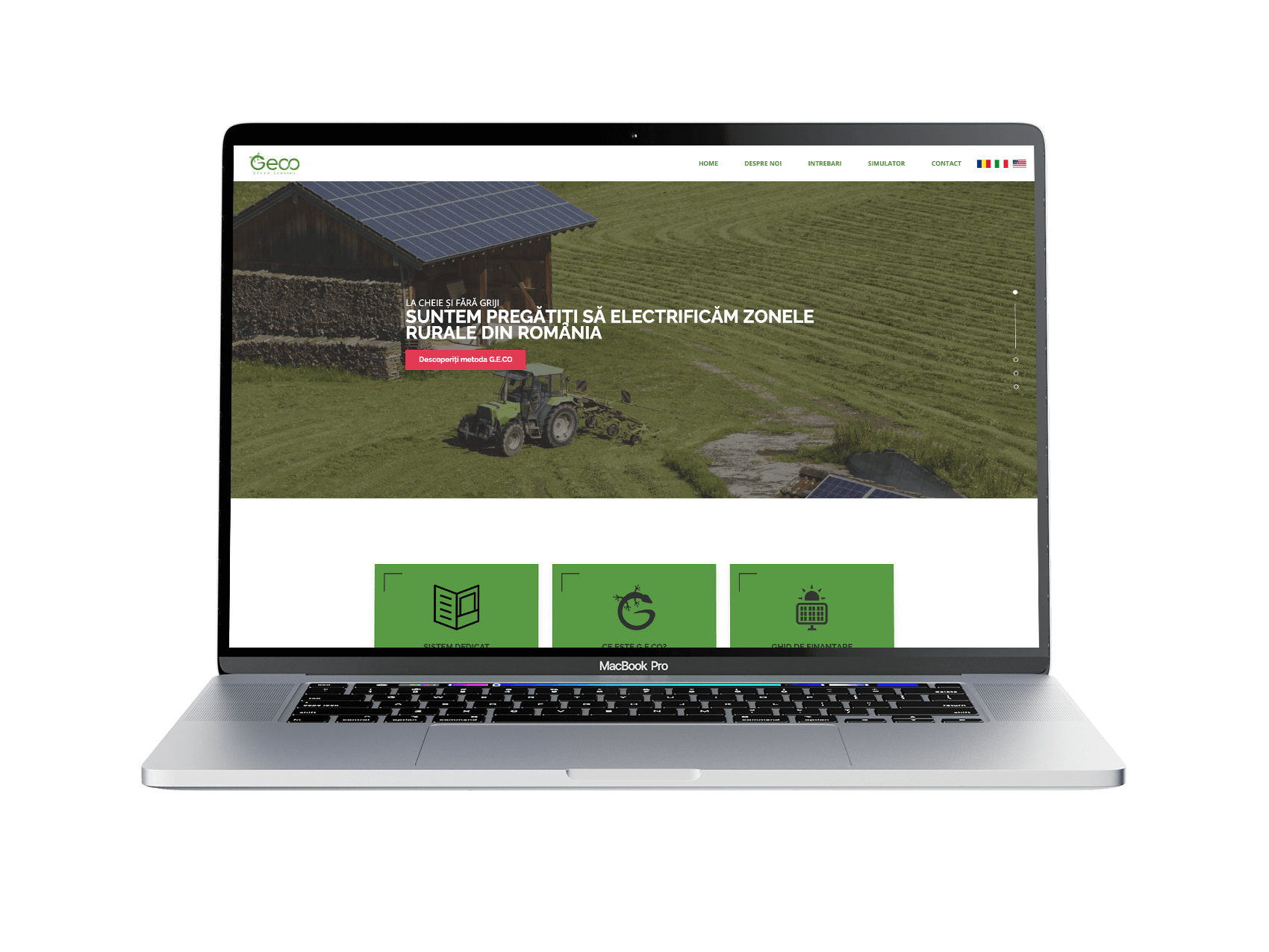 Portofoliu - GECO - site web